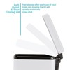 Home Zone Living 1.3 Gallon Slim Stainless Steel Trash Can with Step On Pedal and Soft Close Lid - 4 of 4