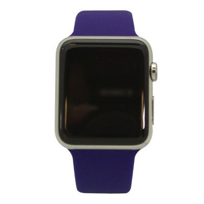 Olivia Pratt Solid Silicone Apple Watch Band Medium to Large Size Wrist M/L only.  Made for 6.5 to 8.5 inch Wrists.