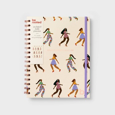 Black History Month Be Rooted 7"x9" 2025 Unapologetically Me Undated Daily Planner