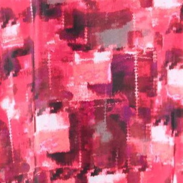 pink burst watercolor geo