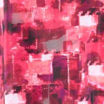 pink burst watercolor geo