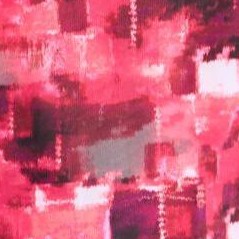pink burst watercolor geo