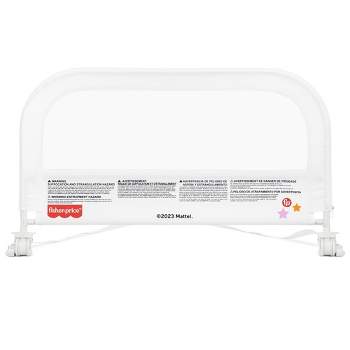Dream On Me Fisher-Price Little Naps Bed Rail in White
