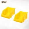 Unique Bargains Plastic Stackable Garage Closet Organization Shelf Bins 2 Pcs - 3 of 4