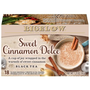 Bigelow Sweet Cinnamon Dolce Black Tea Bags - 18ct - 1 of 3