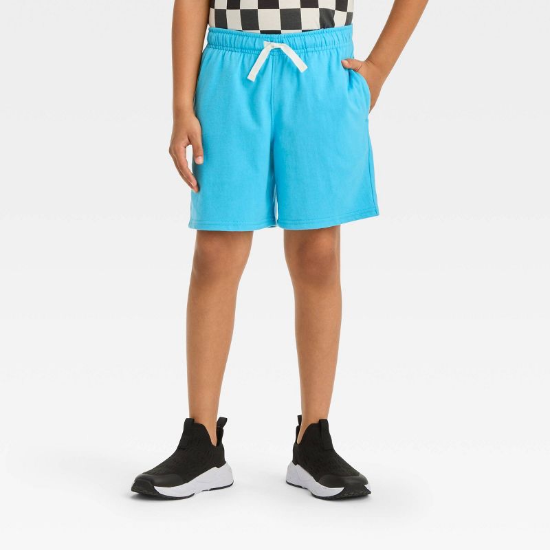 Boys' Knit 'Above the Knee' Pull-On Shorts - Cat & Jack™, 1 of 5