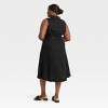 Women's Tie-Waist Midi Shirtdress - A New Day™ - 2 of 3