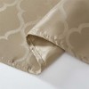 HLC.ME Modena Jacquard Fabric Lattice Tablecloth, Water, Fade, Wrinkle and Stain Resistant Table Cloth - 4 of 4