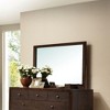 FONTOI Mirror Furniture Minimalist Wall Mirror Sleek Frame Design Enhances Brightness and Style for Bedroom Living Room, Espresso, 1"*45"*35" - 2 of 4