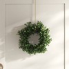 Boxwood Mini Wreath - Room Essentials™ - 2 of 3