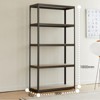 5-Tier Storage Rack, Garage Heavy Duty Metal Storage Shelving, Adjustable 5 Tier Storage Shelves - 2 of 4