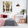 Stupell Industries Downtown Glam Designer Fashion Accessories Shop Architecture, 48" x 36" - 2 of 4