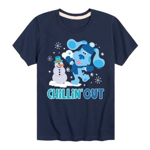 Boys' - Blue's Clues & You! - Chillin With My Snowmies Short Sleeve Graphic T-Shirt - 1 of 4