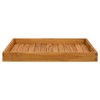 vidaXL Serving Tray 27.6"x27.6" Solid Wood Teak - 2 of 4