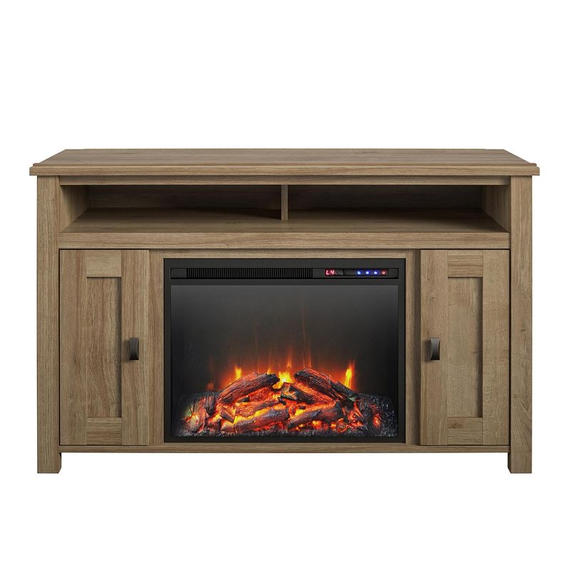 Ameriwood Home Farmington Electric Fireplace TV Console for TVs up to 50", 1 of 5