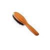 Bass Brushes Shine & Condition Hair Brush Premium Bamboo Handle with Premium 100% Pure Firm Natural Boar Bristles+Nylon Pin Small Oval - 4 of 4