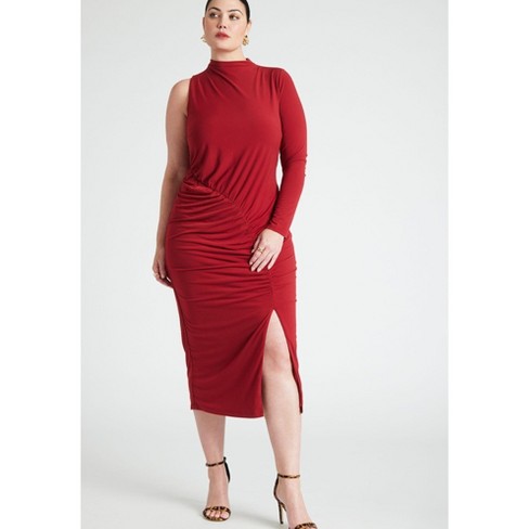 Eloquii shop red dress