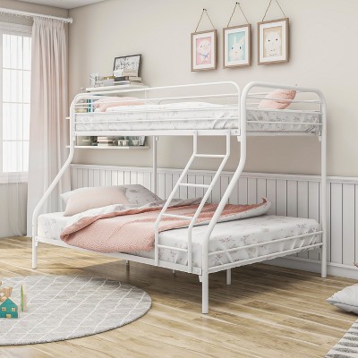 Twin-Over-Full Metal Bunk Bed, Heavy Duty Bunk Bed