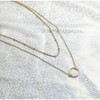 Layered Heart Necklace,Choker for Women Exquisite, High-end, Minimalist - 4 of 4