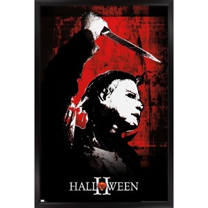 Trends International Halloween II - Red Framed Wall Poster Prints - 1 of 4