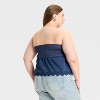Women's Knit Woven Twist Tube Top - Wild Fable™ - 2 of 3