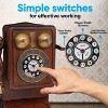 Retro Country Style Landline Wall-Mount Telephone for Home with Vintage Design, Classic Ringtone, Easy Installation - 3 of 4