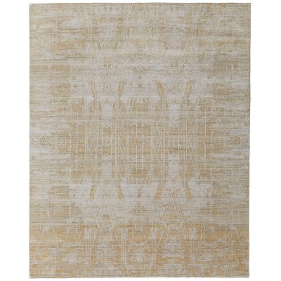 Eastfield Modern Abstract Yellow/Ivory/Gold Area Rug