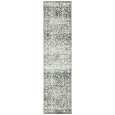 Oriental Weavers Savoy 28106 Blue/ Ivory Indoor Area Rug - 2' x 8'