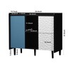 CAVINAS Sideboard Buffet Cabinet with Doors,Kitchen Storage Cabinet with 2 Drawers & Open Compartments,for Kitchen,Dining Room - 4 of 4