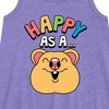 Girls' - Instant Message - Happy As A Quokka Graphic Sleeveless Aline Dress - 2 of 4
