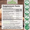 Why Not Natural 4-in-1 Organic Black Maca Root, Ashwagandha, Fenugreek, Panax Ginseng Capsules, Supplement for Men and Women - 2 of 4