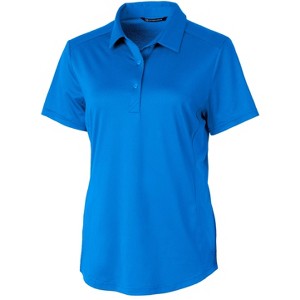 Cutter & Buck Prospect Textured Stretch Womens Short Sleeve Polo Shirt - 1 of 2