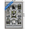 Trends International Seinfeld - Connections to Jerry Framed Wall Poster Prints - 3 of 4