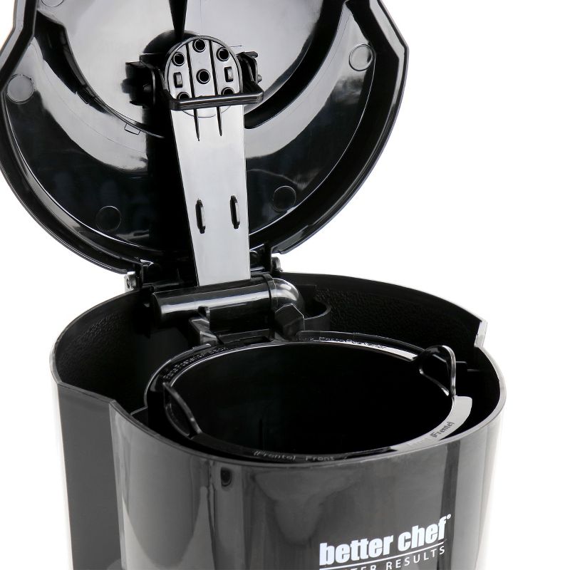Better Chef 4 Cup Compact Coffee Maker with Removable Filter Basket, 5 of 8