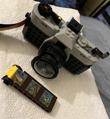 LEGO CREATOR 31147 3IN1 FOTOCAMERA RETRO, GIOCHI PER BAMBINI 8+ ANNI, MACCHINA  FOTOGRAFICA TRASFORMABILE IN VIDECAMERA O TV - Toys Center