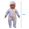 New Adventures: Little Darlings: 19" Cuddle Baby - Purple Giraffe - 2 of 4