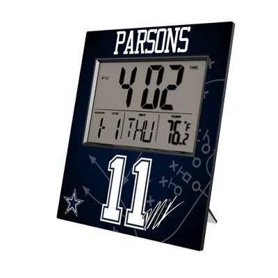 NFL Dallas Cowboys Players Game Tactic Wall Clock