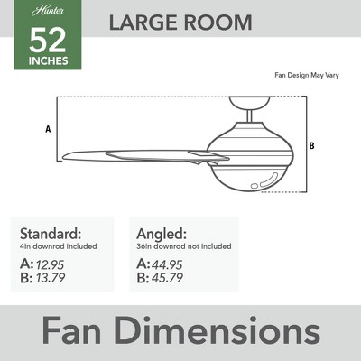 Kennicott 52" Fresh White 6-Blade Outdoor Ceiling Fan