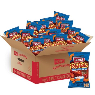 Herr's Buffalo Blue Cheese Curls - 3 Oz Bag (Pack of 20)