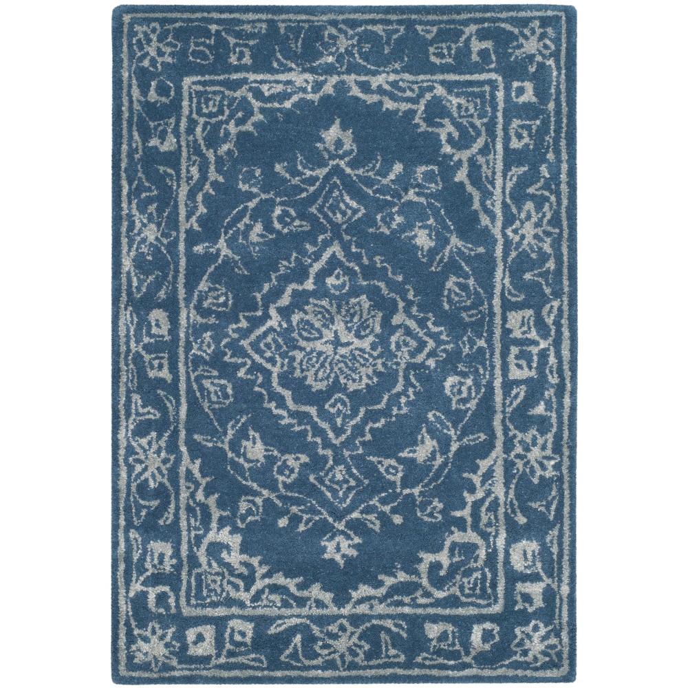 2'x3' Gretchen Medallion Tufted Area Rug Blue - Safavieh