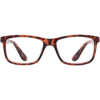 ICU Eyewear Screen Vision Rectangle Reading Glasses - Tortoise
