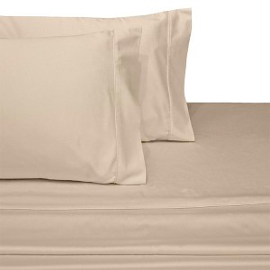 Egyptian Linens Split Top King Sheets 300 Thread Count 100% Cotton (Half Split Fitted) - 1 of 4