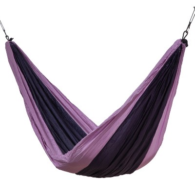 Makena Camping Hammock - Pink/Purple - Sol Living