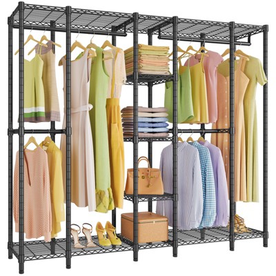 Vipek V8i Basic Wire Garment Rack Heavy Duty Clothes Rack Freestanding  Wardrobe Closet Metal Clothing Rack : Target