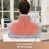 Electric Heating Pad for Neck, Shoulders, and Back ¨C Fast Heating Flannel Wrap with Adjustable Temperature, 22x19 Inch, Auto Shut-Off - 4 of 4