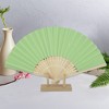 Unique Bargains Halloween Christmas Portable DIY 7-Inch Blank Folding Fan 1 Pc - 4 of 4