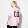 Women's Hello Kitty Short Sleeve Graphic Jersey - Pink - 3 of 3