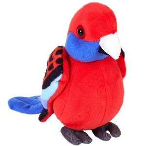 Wild Republic Pocketkins Eco Crimson Rosella Stuffed Animal, 5 Inches - 1 of 1