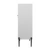 VANIRROR Wooden Sideboard with 3 Drawers, 1 Cabinet & Glass Door, Storage Cabinet for Kitchen, Dining Room, or Hallway, 33.46 x 15.74 x 47.2" - 4 of 4