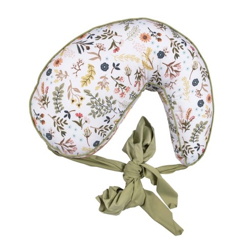 Boppy Anywhere Support Nursing Pillow Sage Floral Target